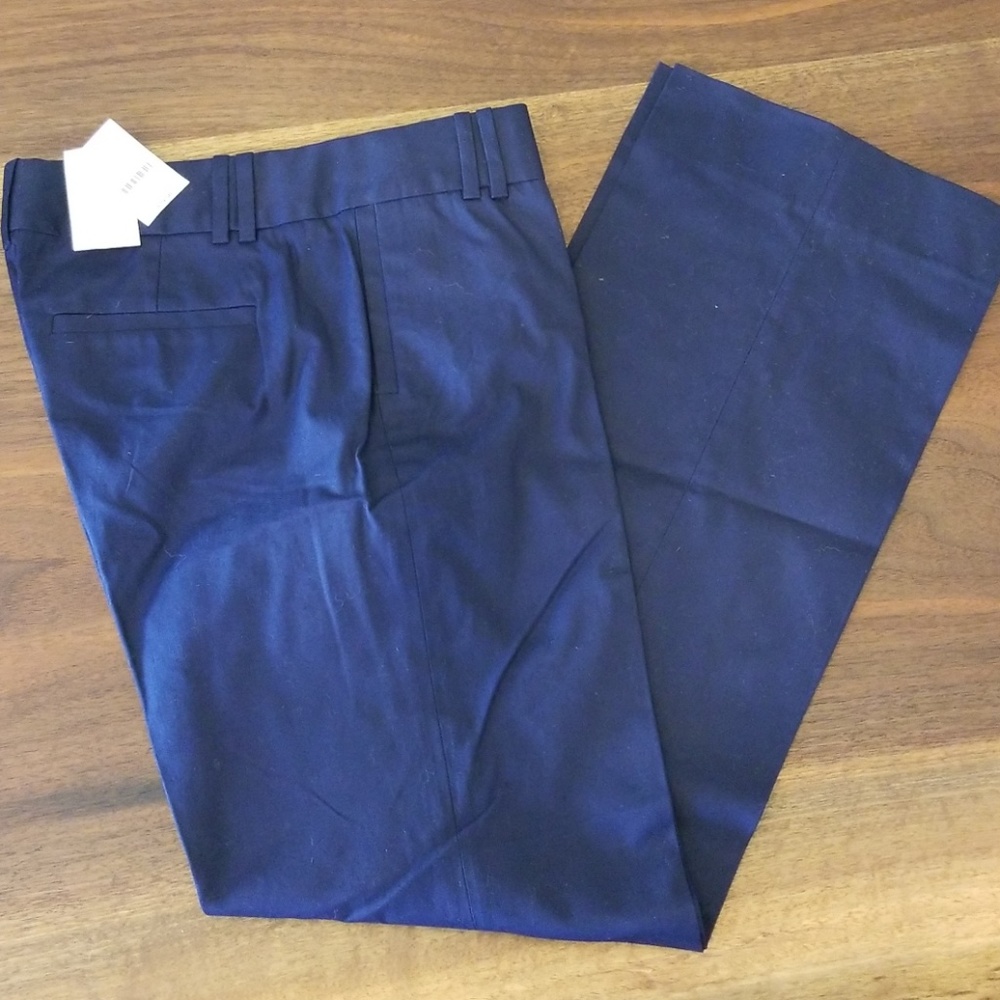 J.Crew factory navy suit pants NWT